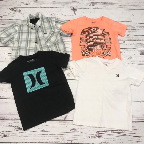 Hurley Other - Boys Hurley T-Shirt Lot of 4 Size 6 Button Up